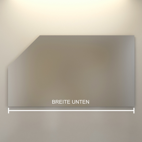 Breite unten Bild Spiegelschrank Breite unten