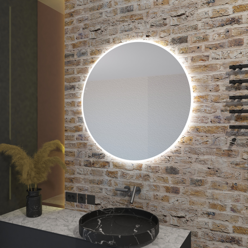 Badspiegel mit Beleuchtung kaufen nach Maß - M01L2V