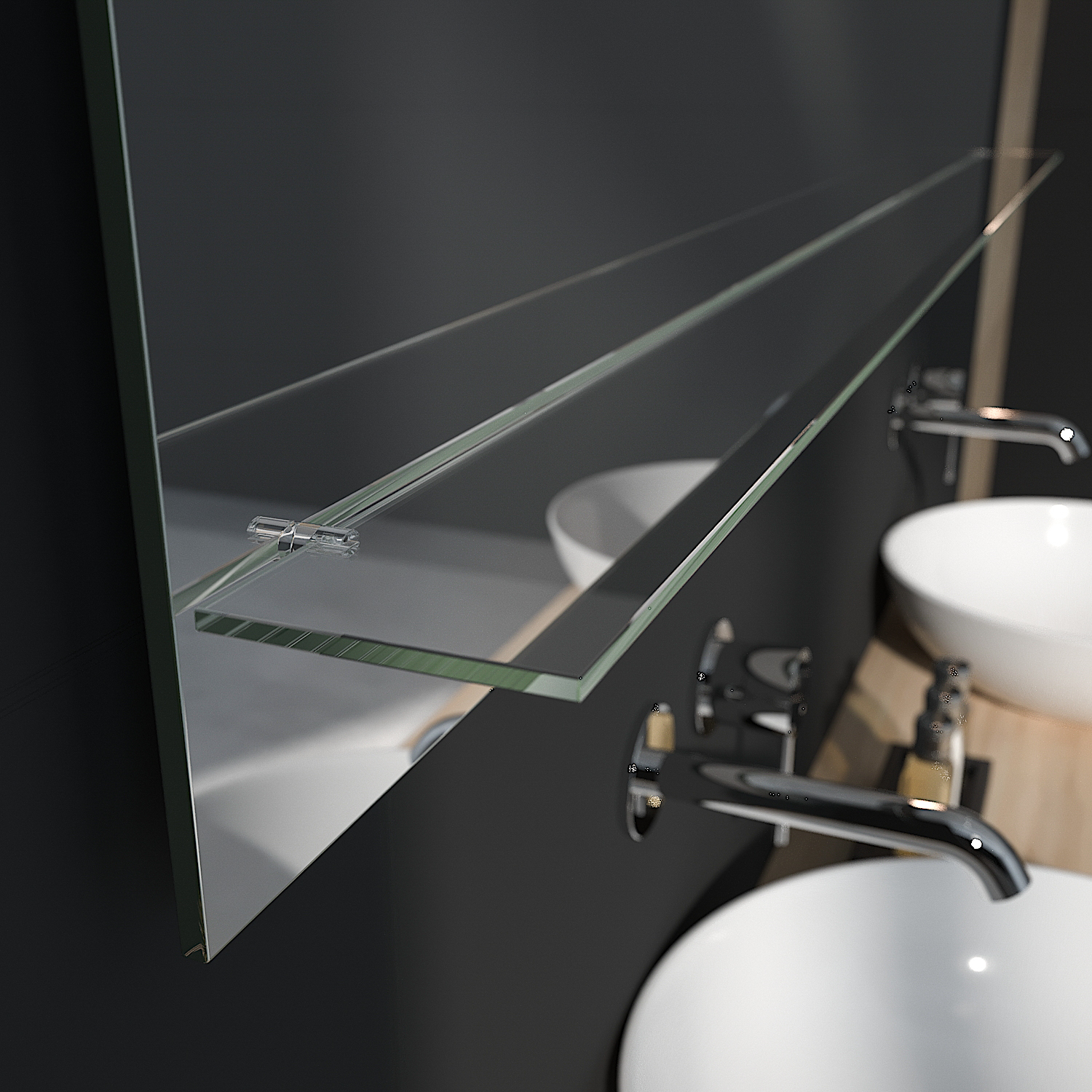 Bild Glasablage