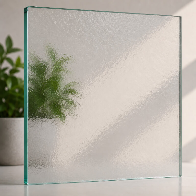 ESG 8 mm Ornamentglas Chincilla