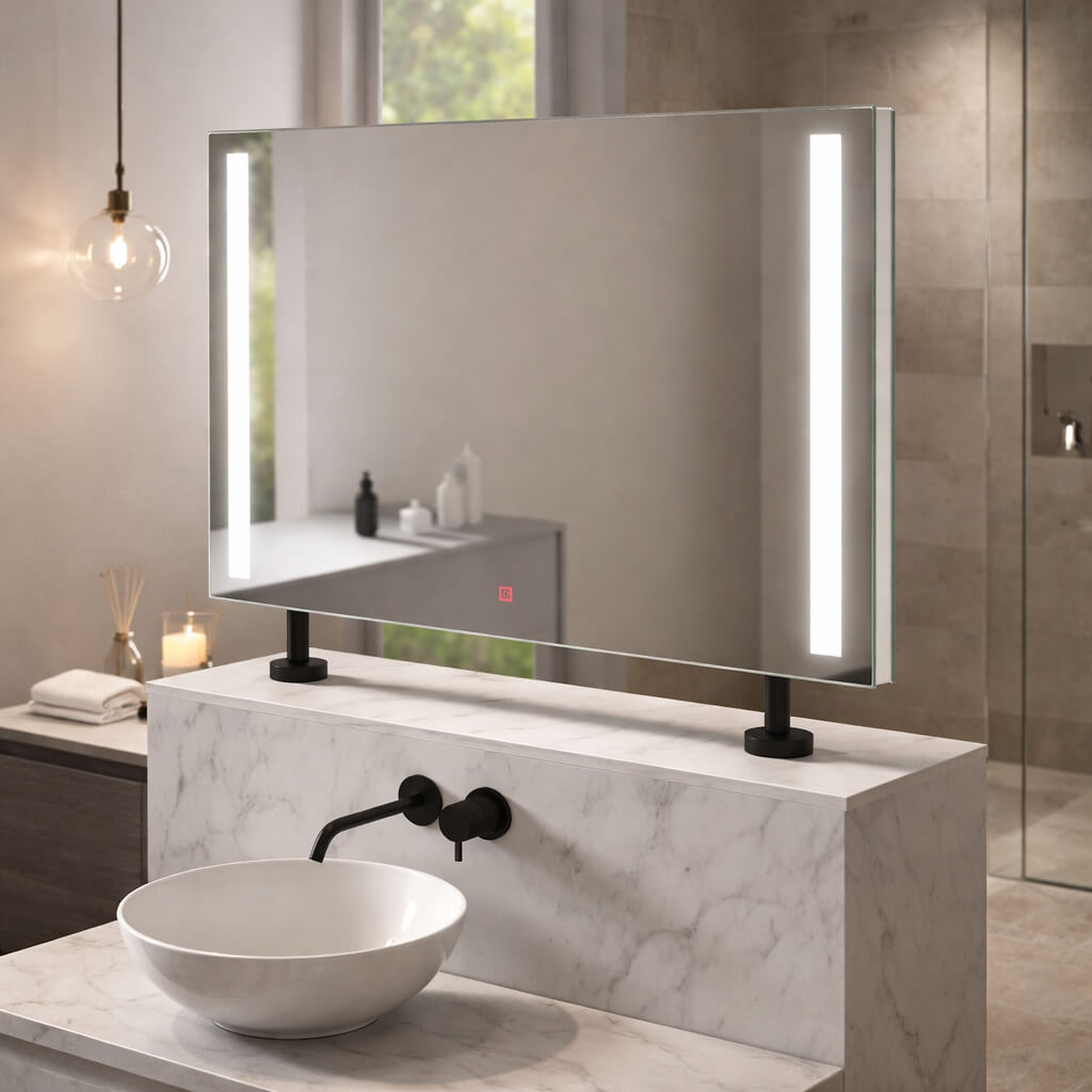 Schwarze Füße für Raumteiler