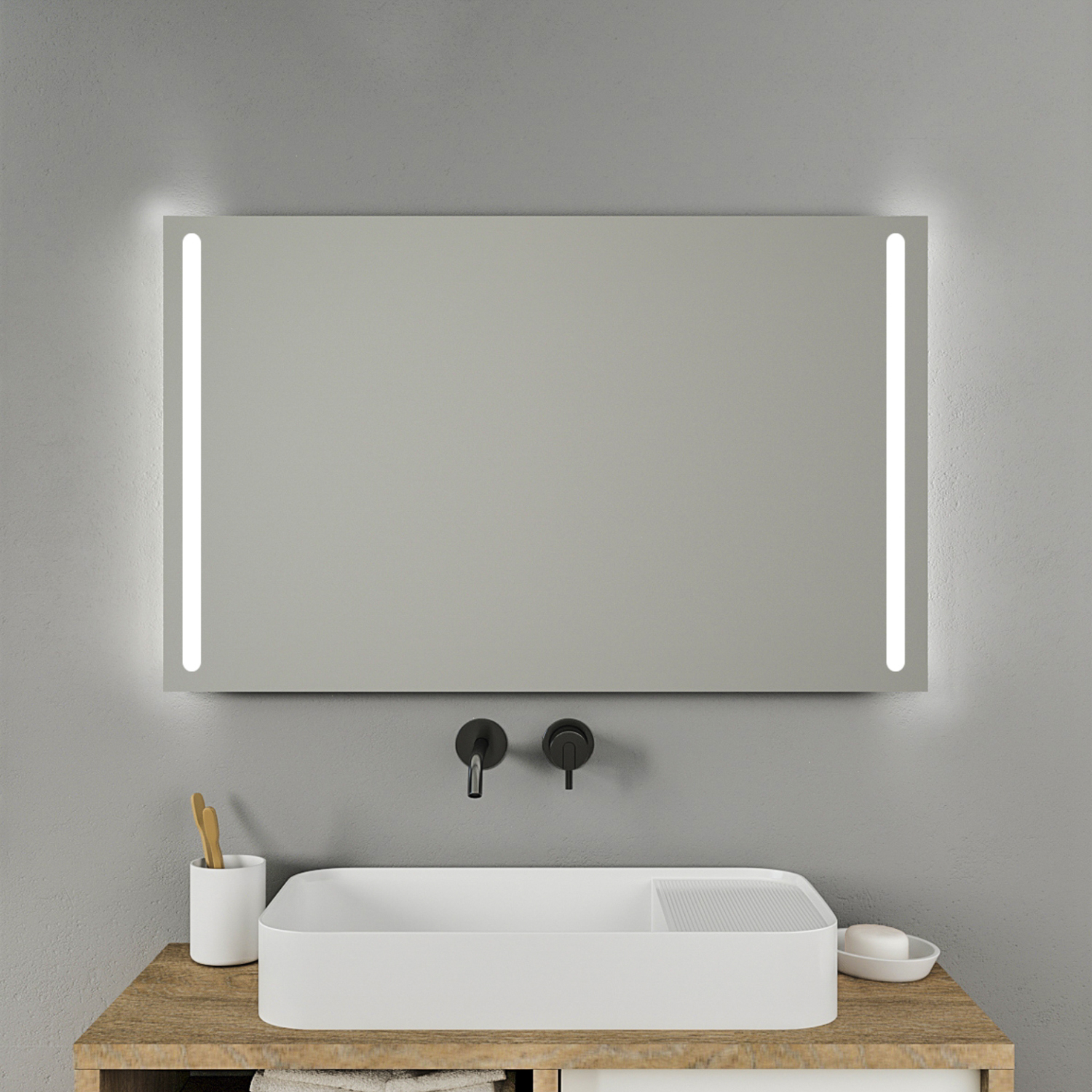 Badspiegel kaufen: Badezimmerspiegel nach Maß mit LED - Seite 2