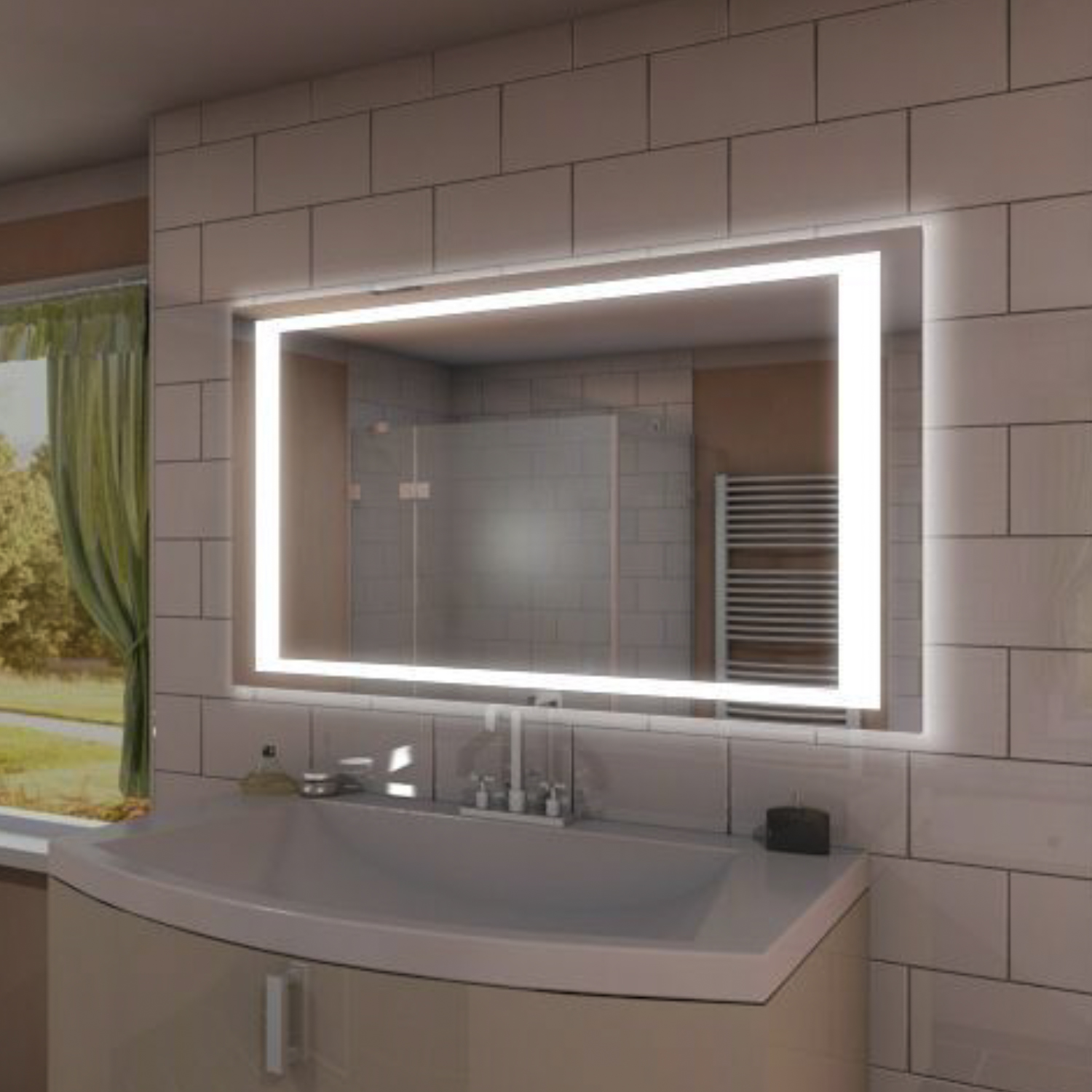 Badspiegel kaufen: Badezimmerspiegel nach Maß mit LED - Seite 2