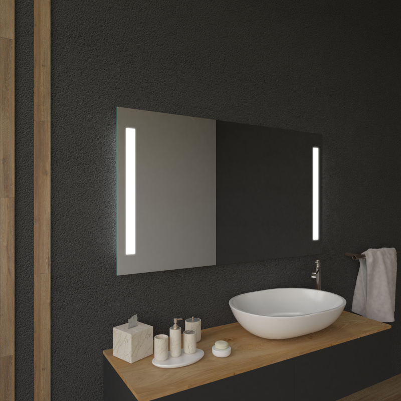 Bild Badezimmerspiegel Tinna mit Beleuchtung