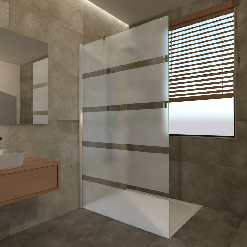 Glas Duschtrennwand auf Maß Shiva IV