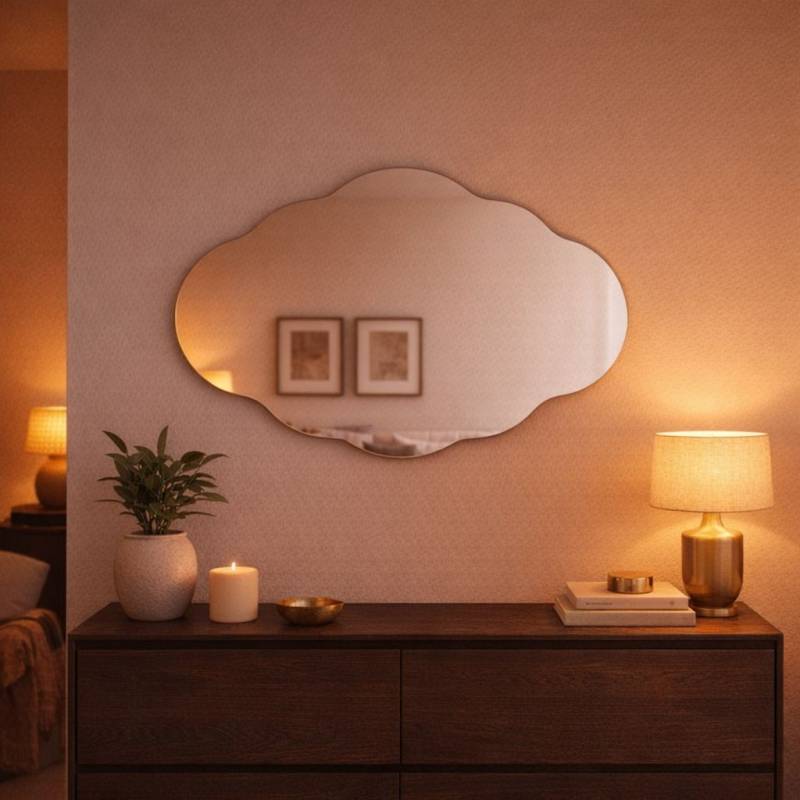 Asymmetrischer Spiegel - Wolke 1