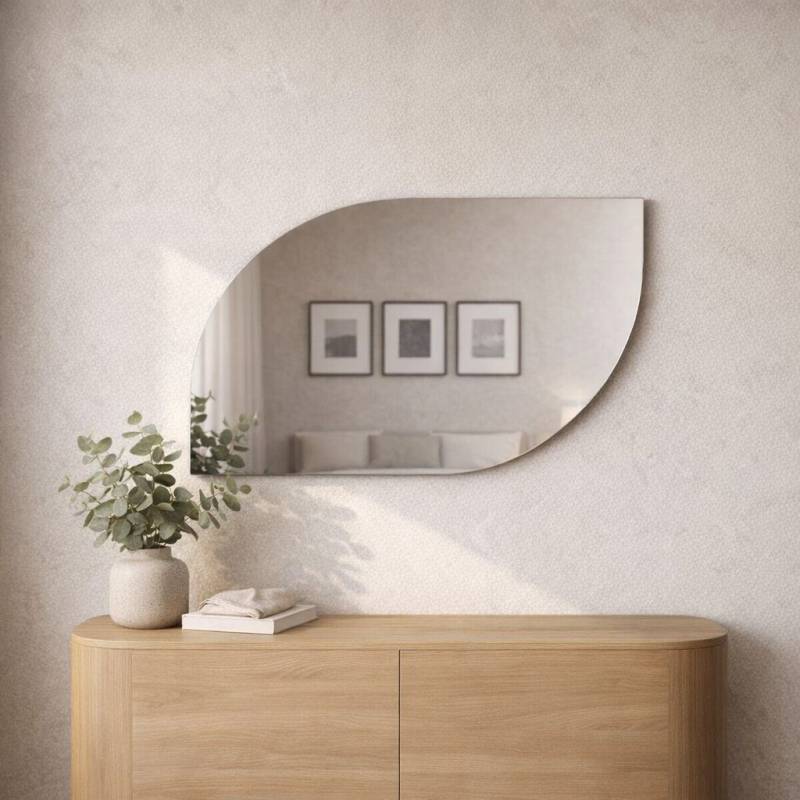 Spiegel asymmetrisch groß - Blatt1