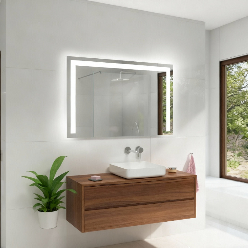 Bild Badspiegel mit LED Beleuchtung - Enania