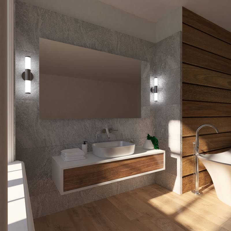 6 mm Kristallspiegel Square unbeleuchtet