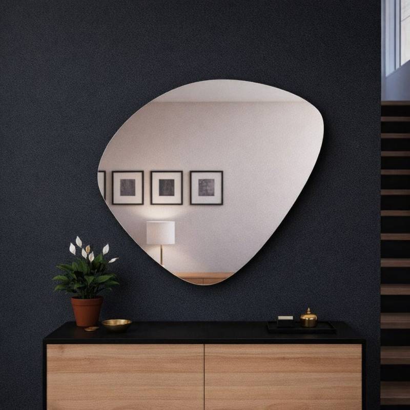 Asymmetrischer Spiegel groß - Fels 1