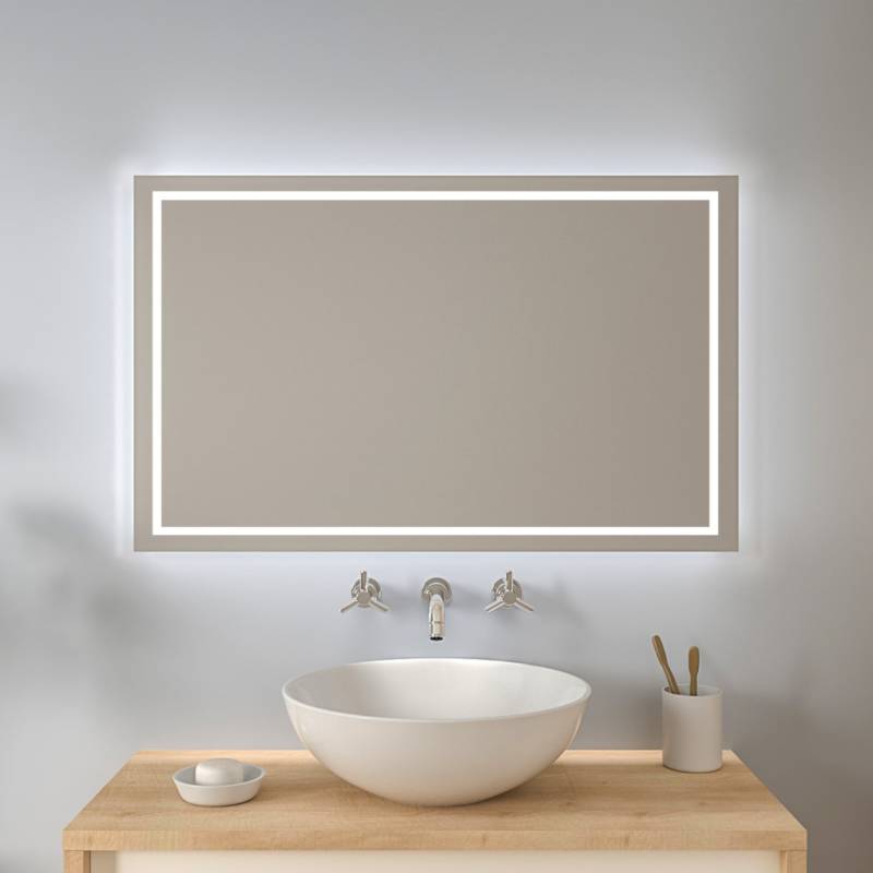 Badezimmer Wandspiegel LED Frigga