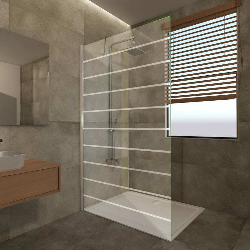 Duschwand nach Maß Stellan