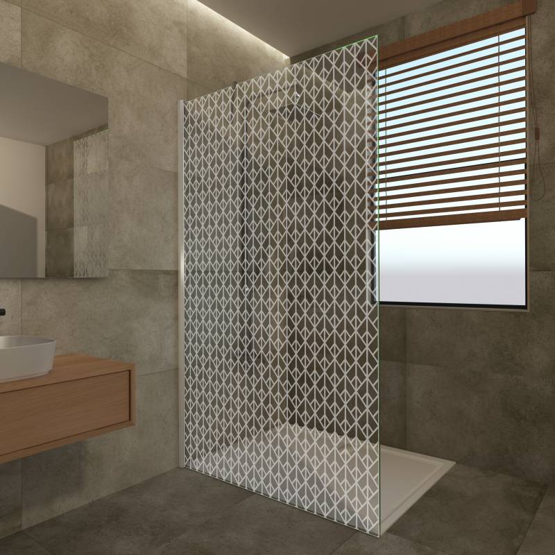 Duschwand nach Maß Surya