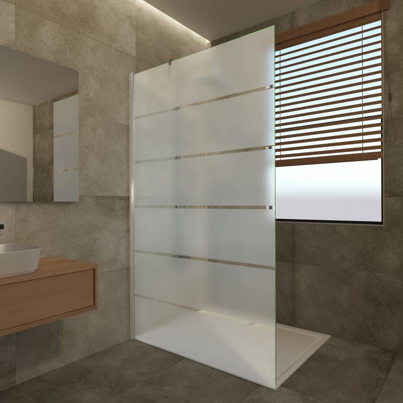 Glas Duschwand auf Maß Shiva I