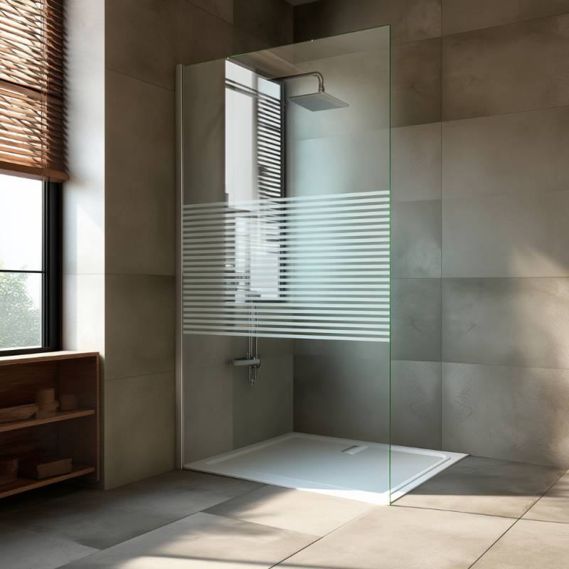 Glas Duschwand nach Maß Wido