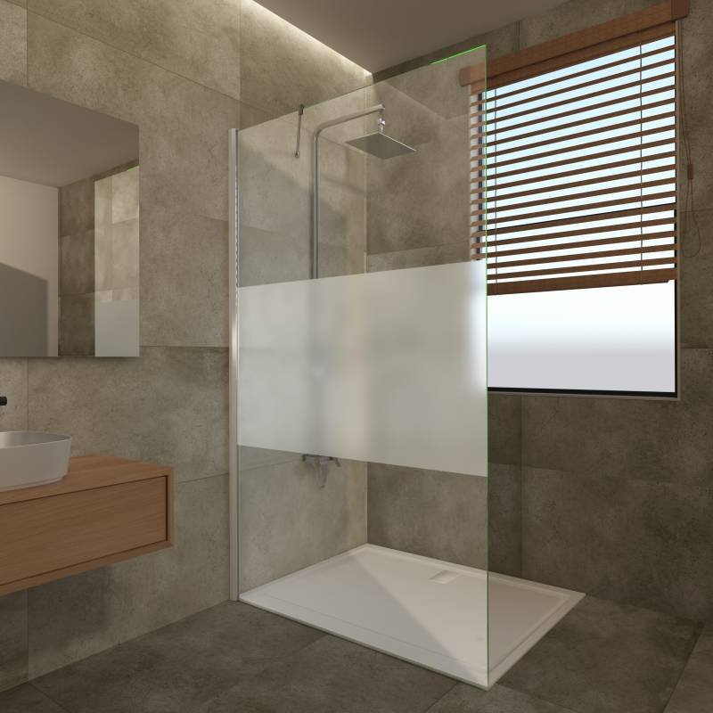 Glas Duschwand nach Maß Ylva