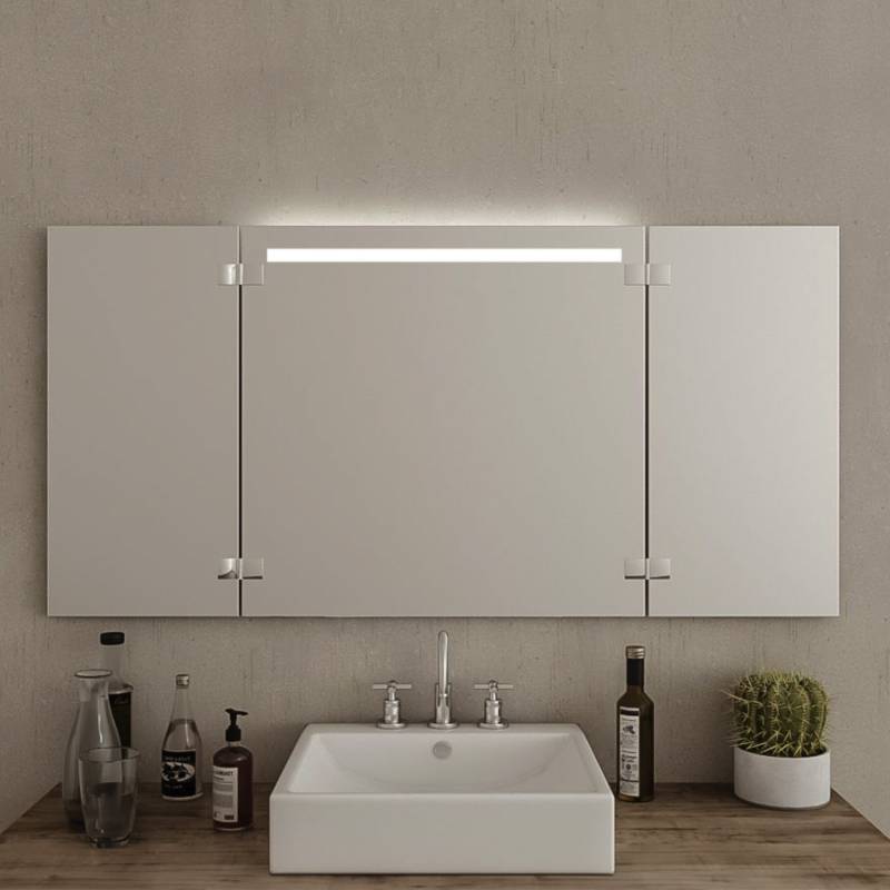 Klappspiegel Svenda (LED beleuchtet)