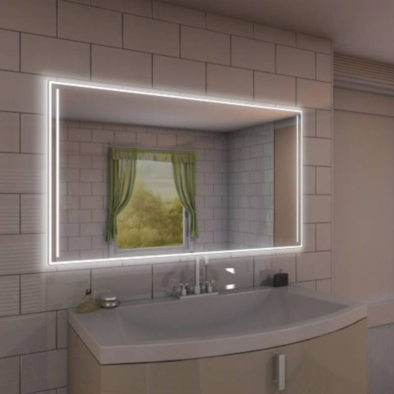 LED-Badspiegel Gurli