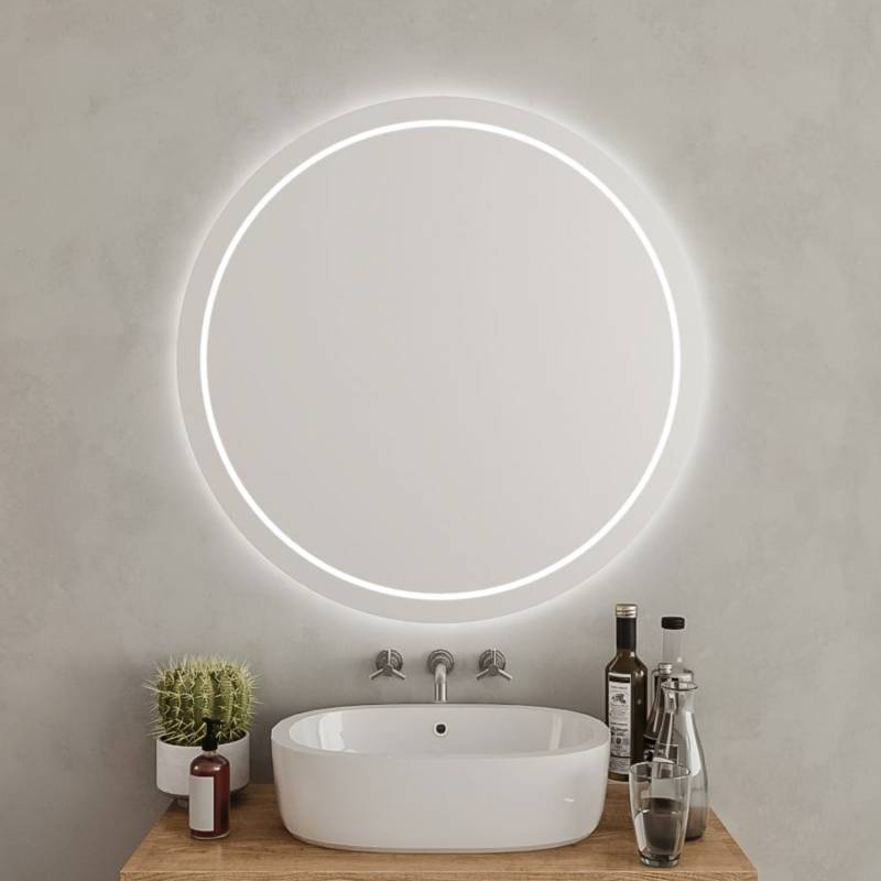 Lichtspiegel rund Claudio