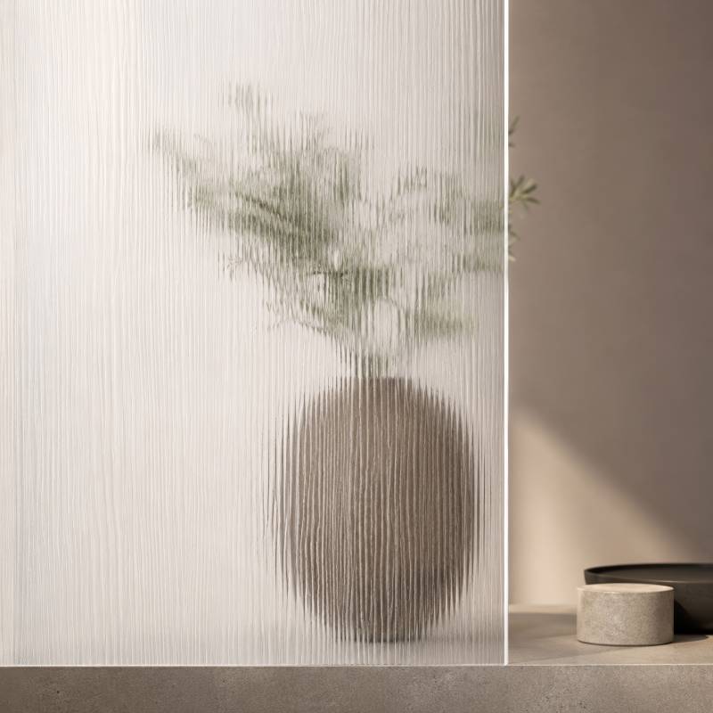 Madras Wenge Ornamentglas ESG 5 mm