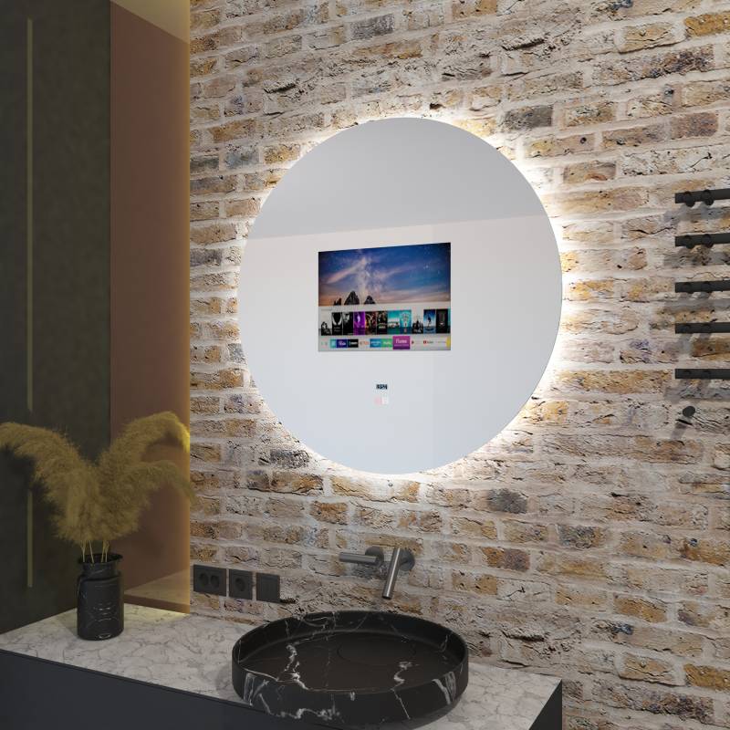 Runder TV Spiegel Victoria