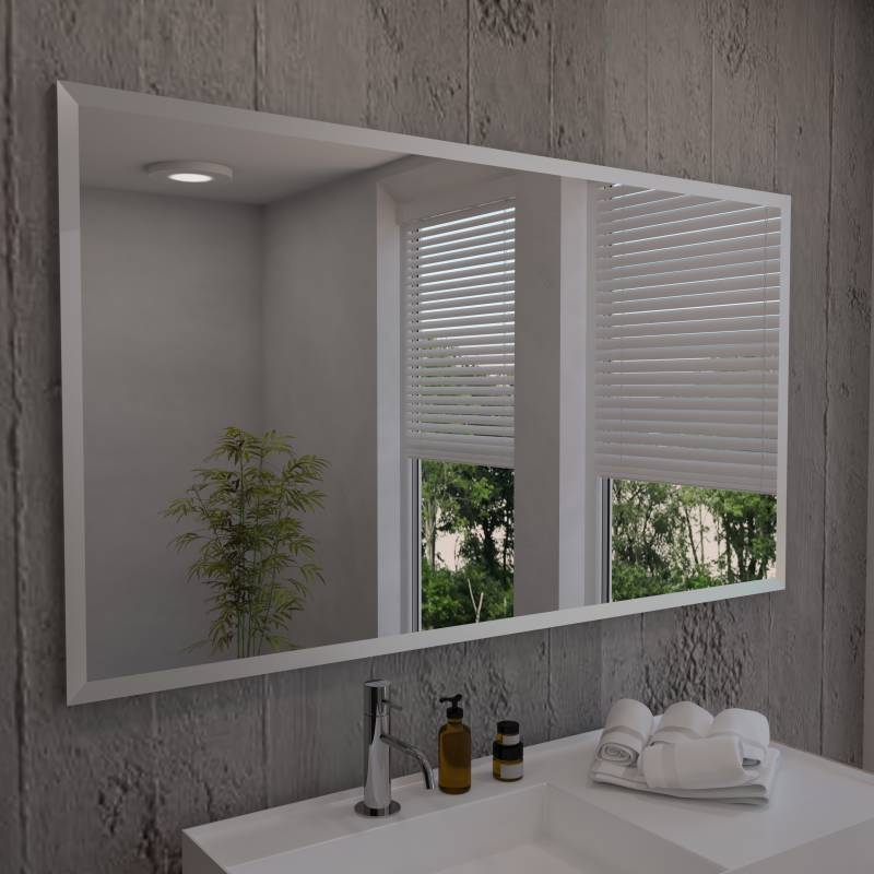 Spiegel mit Facette Square F