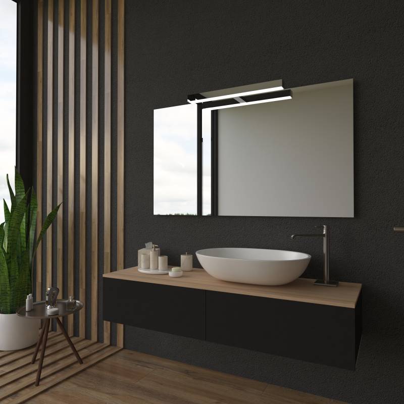 Spiegel mit Leuchte Veronica