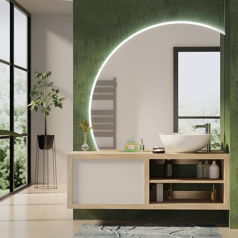 Spiegel rund angeschnitten Pedro SK2