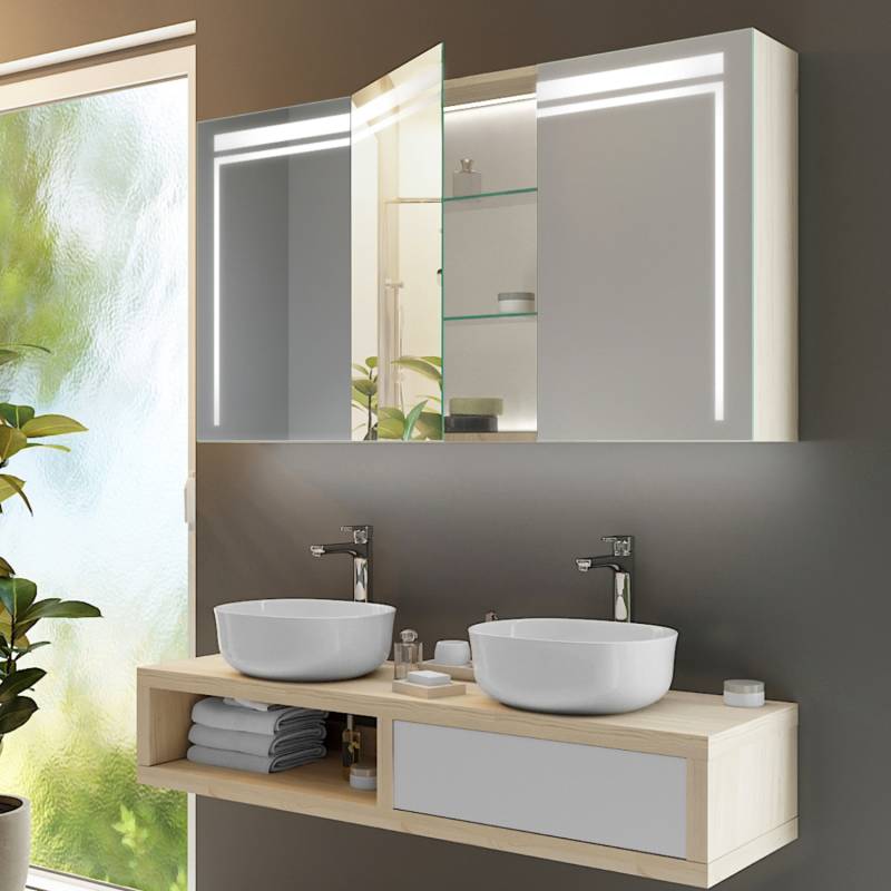 Spiegelschrank LED nach Maß Caesar V