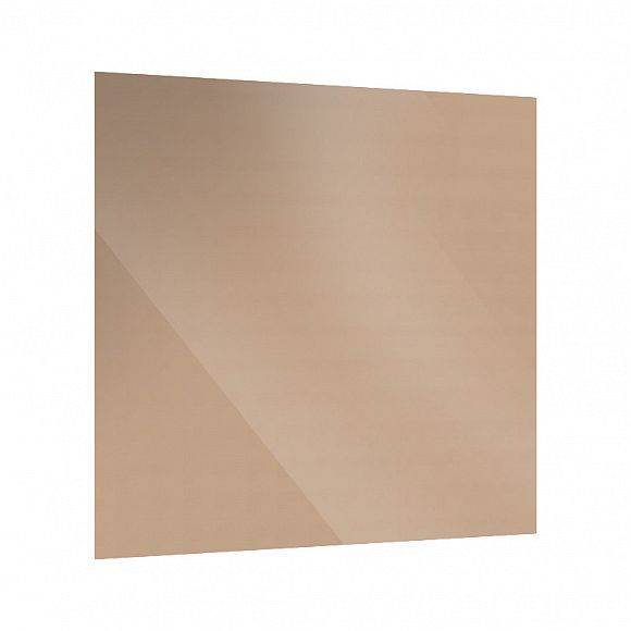 hellbraun lakiertes Glas, 6mm, REF 1236