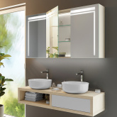 Spiegelschrank LED nach Maß Caesar V