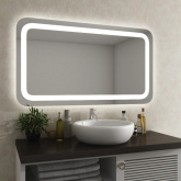 Lichtspiegel mit runden Ecken Nattfari