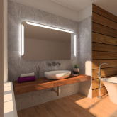 Spiegel abgerundete Ecken Tyki