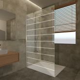 Duschwand nach Maß Stellan