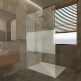 Glas Duschwand nach Maß Ylva