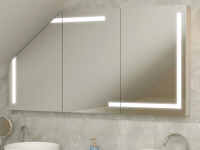 LED Spiegeschrank für Dachschräge Herleva