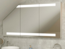 Design Spiegelschrank für Dachschräge Lulea