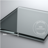 ESG Glas Parsol® grau  6 mm