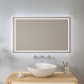 Badezimmer Wandspiegel LED Frigga