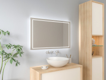 Badezimmer Wandspiegel LED Frigga
