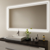 Badspiegel Jente beleuchtet