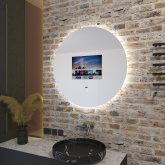 Runder TV Spiegel Victoria