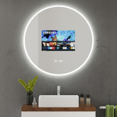 Runder TV Spiegel Lotta