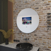Runder TV Spiegel Claire