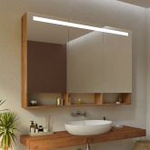 Spiegelschrank nach Maß mit Ablage Aruna