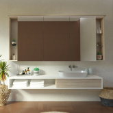 Bad Spiegelschrank mit Regalen Freia III