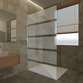 Glas Duschtrennwand auf Maß Shiva IV