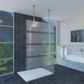 Duschwand Shiva IV Top Fix