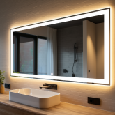 Bad Spiegel mit LED Rota