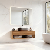 Spiegel mit Hintergrundbeleuchtung Geren